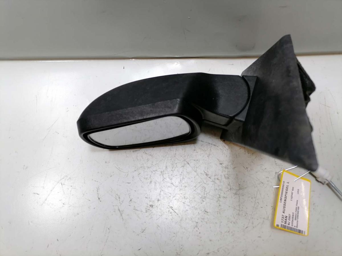 Ford Fiesta JD3 original Au&szlig;enspiegel links manuell unlackiert BJ08